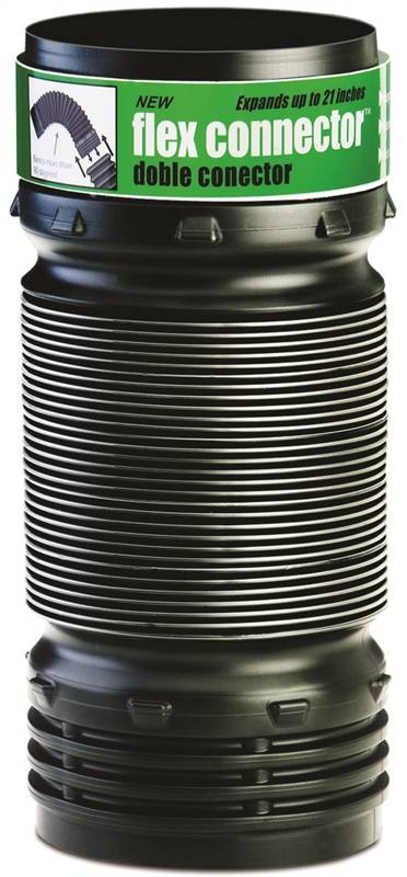 FLEX-DRAIN ELBOW/CONNECTOR 10/BOX 4 CORR DRAIN PIPE"