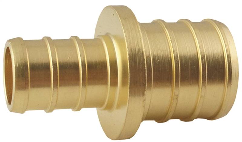 COUPLER PEX 1/2INX3/4IN BRASS
