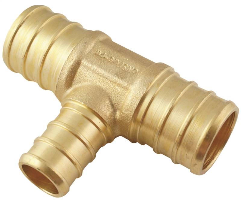 FITTING PEX TEE 3/4X3/4X1/2BRS