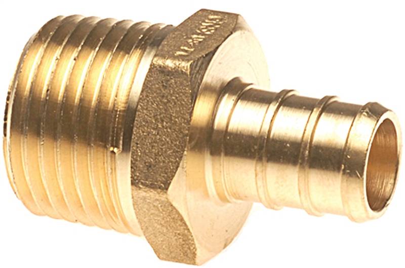3/4 MPT X 1/2 BARBED PEX