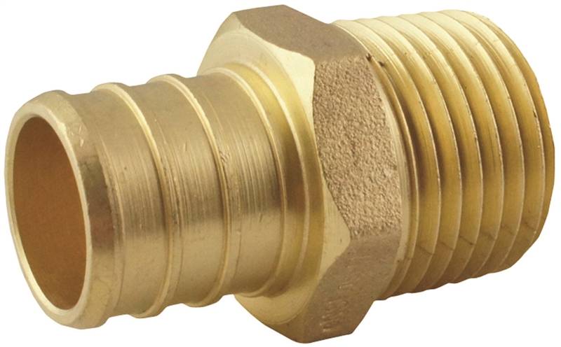 1/2IN MPT X3/4 BARBED PEX