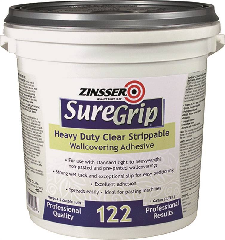 ZINS 02881 CLEAR WALLPAPER ADH SUREGRIP PRE-PASTED