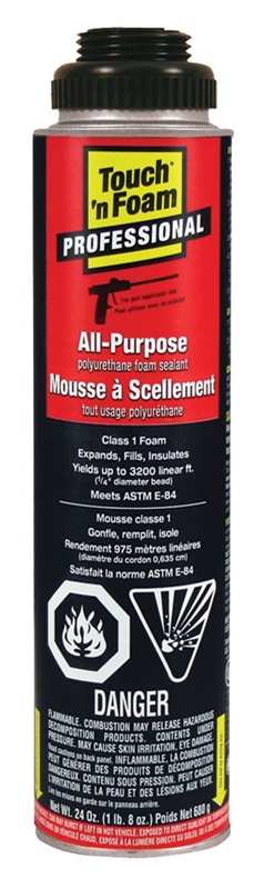 TOUCH N FOAM ALL PURP FOAM 20OZ FIRE BLOCK PROF GUN INSULATING