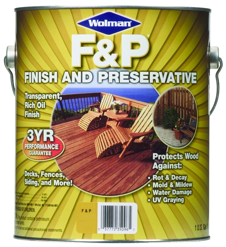 WOLMAN CLEAR FINISH / PRES 1GAL #14396                  42225