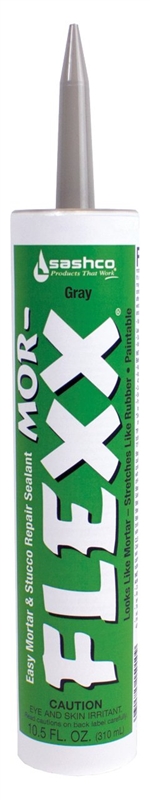 MOR-FLEX GRAY CONCRETE CAULK TEXTURED  10.5 OZ