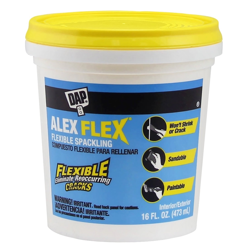 DAP ALEX FLEX SPACKLE  16OZ.