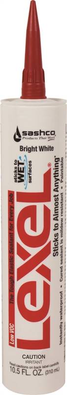 10.5 OZ LEXEL CAULK - WHITE