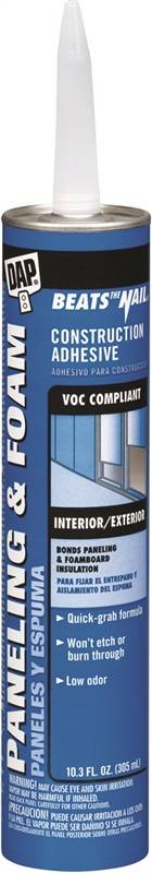 DAP FOAMBOARD ADHESIVE 10.3OZ