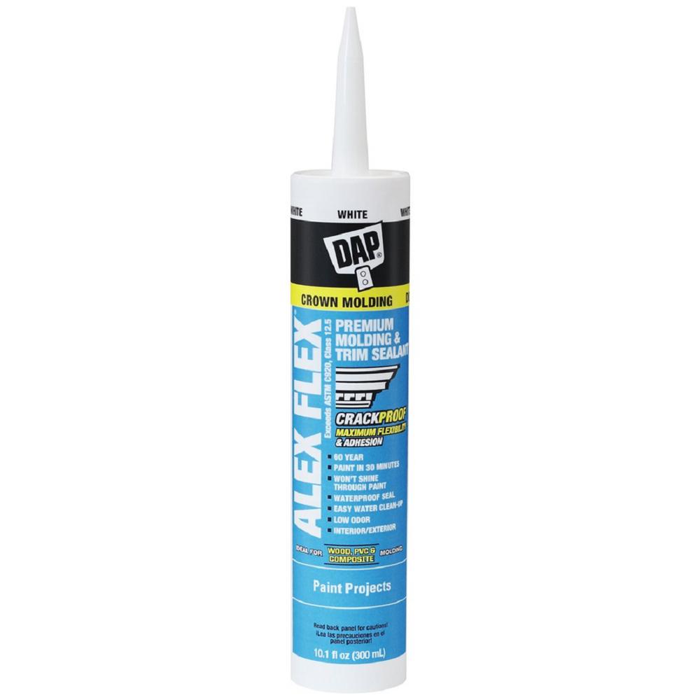 DAP ALEX FLEX MOLDING & TRIM SEALANT 10OZ