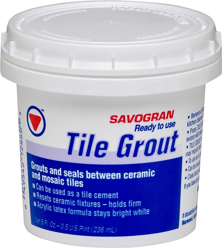 SAVOGRAN RM TILE GROUT - 8 OZ