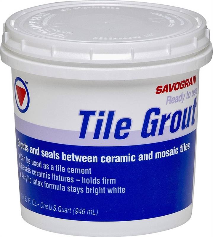 SAVOGRAN RM TILE GROUT - 32 OZ