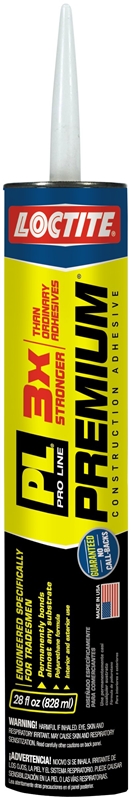 PL PREMIUM 3X ADHESIVE 28 OZ CONSTRUCTION ADHESIVE