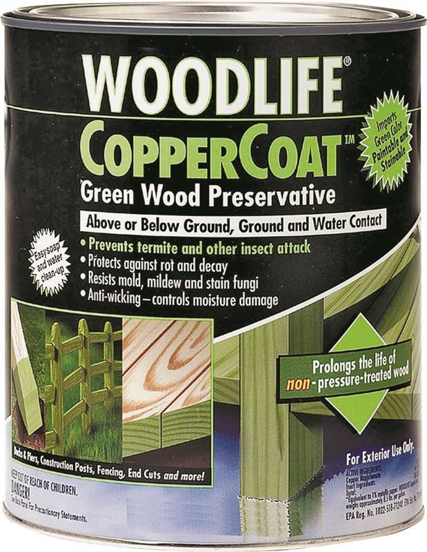 WOODLIFE COPPERCOAT QT GREEN WOOD PRESERATIVE