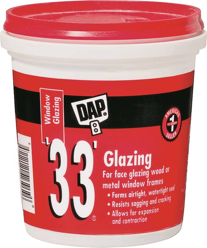 DAP 33 GLAZING COMPOUND 12121