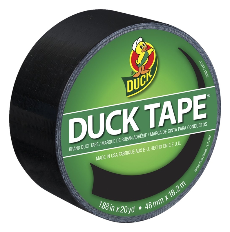 1.88X20YD DUCK TAPE BLACK "