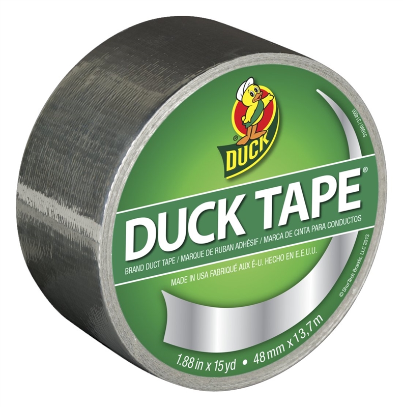 1.88X15YD DUCK TAPE CHROME "