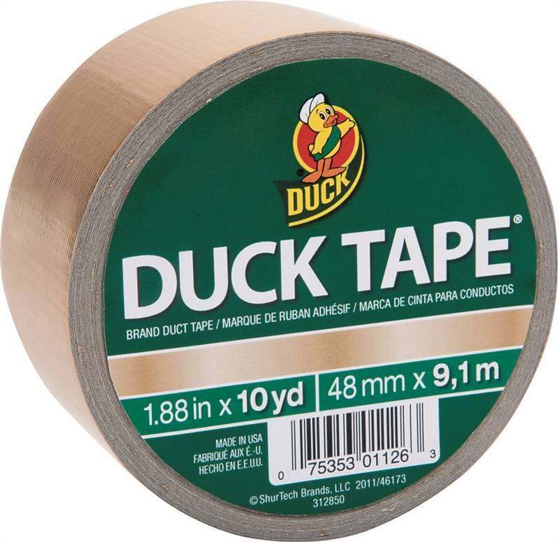 1.88X10YD DUCK TAPE GOLD METALLIC"