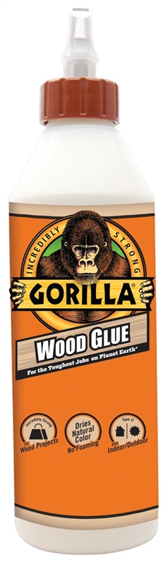 GORILLA GLUE WOOD GLUE 18OZ   - TYPE II WATER RESISTANT