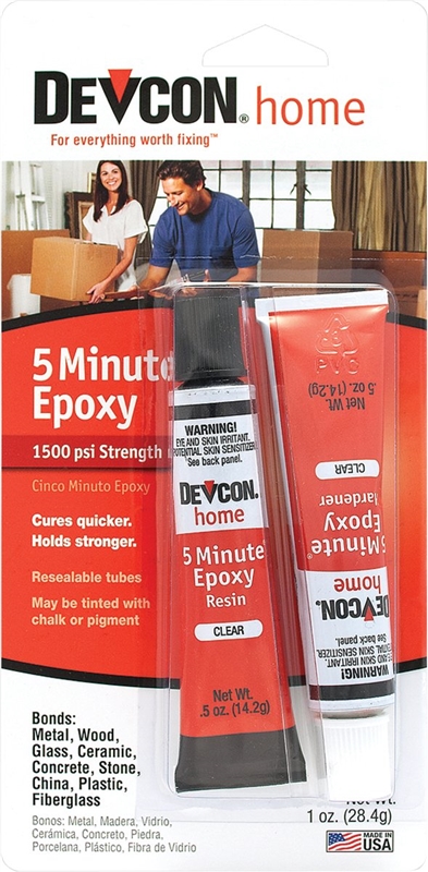 DEVCON S205 5-MIN EPOXY- 1 OZ