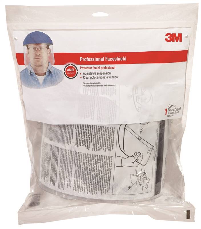 PROFESSIONAL FACESHIELD MASK  - EYE / FACE PROTECTION UNIV SIZE