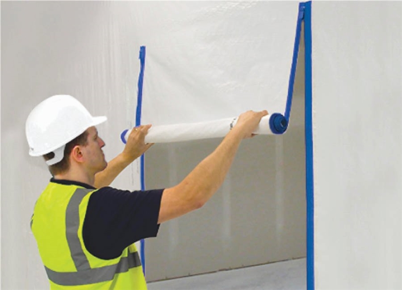 PEEL&STICK WIDE ZIPPER ZIPWALL