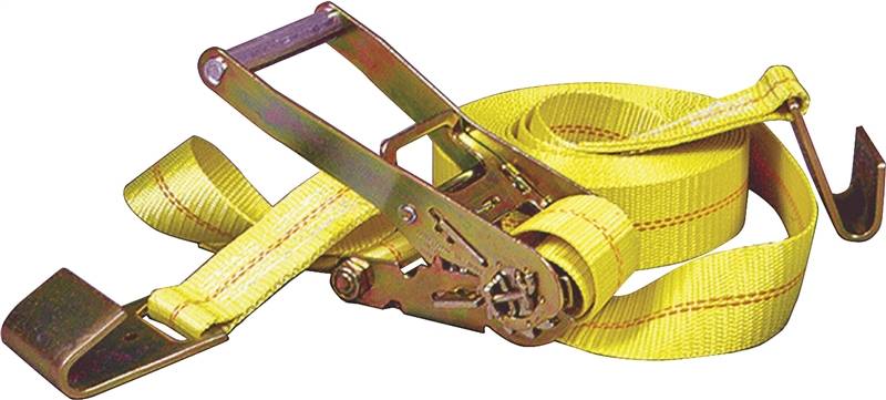 KEEPER 2X30' RATCHET TIEDOWN FLAT HOOK"
