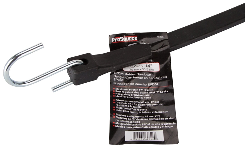 TIE DOWN RUBBER EPDM 14IN