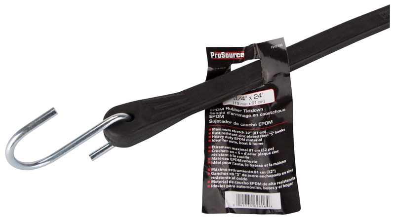 TIE DOWN RUBBER EPDM 24IN
