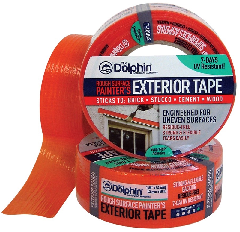 1.88X54.6YDS ORANGE EXT TAPE ROUGH SURFACE"