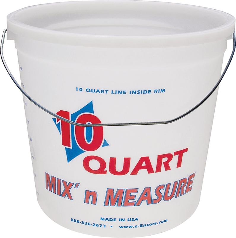 MIX'N'MEASURE 10QT BUCKET PAIL