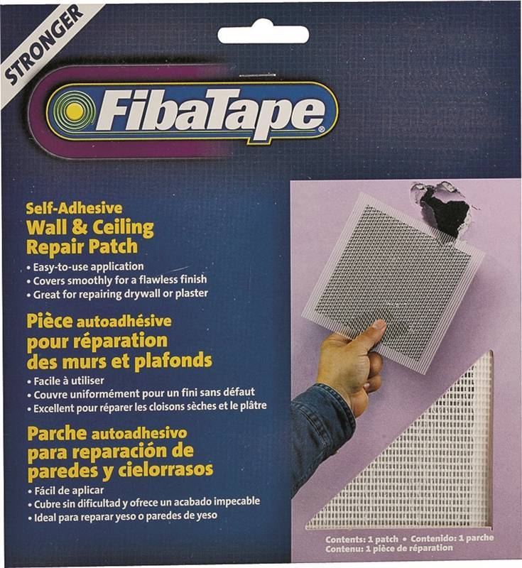 4X4" SELF ADHESIVE WALL PATCH DRYWALL REPAIR"