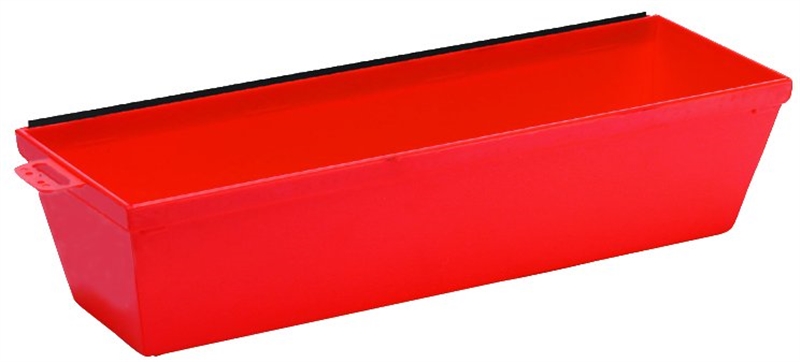 QLT 12 RED PLASTIC MUD PAN MARSHALLTOWN 914/16114"