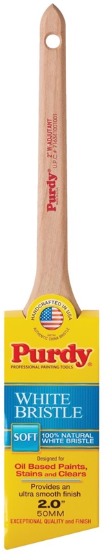 PURDY 2 ANG SASH BRUSH WH CHIN "
