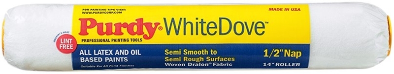 PURDY 14 - 1/2 WH DOVE ROLLER DRALON USE W/ OIL & LATEX"