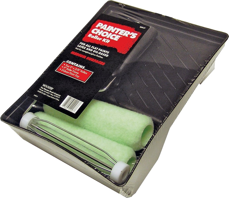 WOOSTER 9 PAINTER CHOICE KIT 4PC KIT FLAT PAINTS"