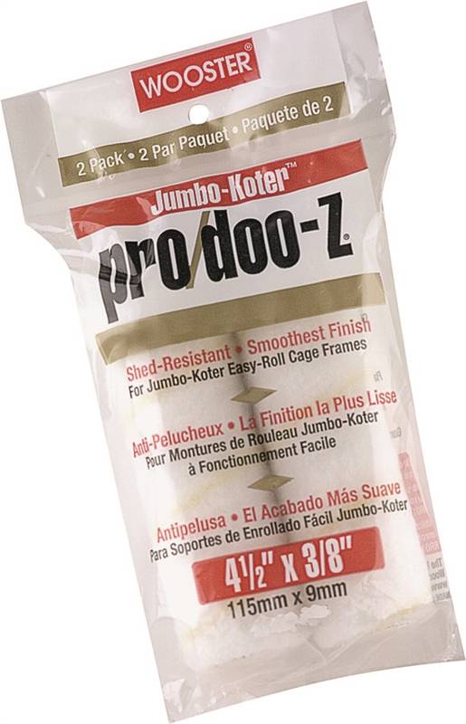 WOOSTER PRO DOO-Z ROLLER CVR 4.5 1/2 2PK             431059"