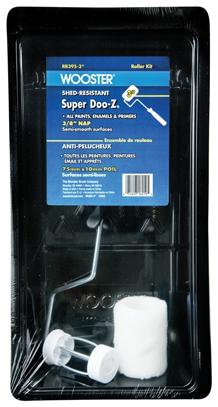WOOSTER 3 TRIM ROLLER KIT "