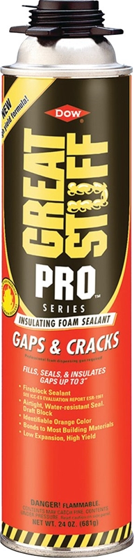 GREAT STUFF PRO G&C GUN 24OZ FOR USE W/ DISP GUN -SPRAY FOAM
