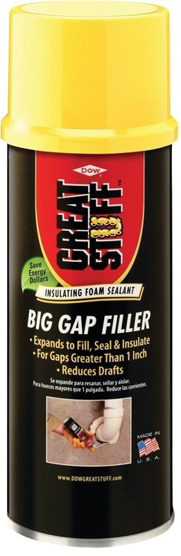 GREAT STUFF BIG GAP FILL 12OZ SPRAY FOAM  GAPS UP TO 3",",",",EA"