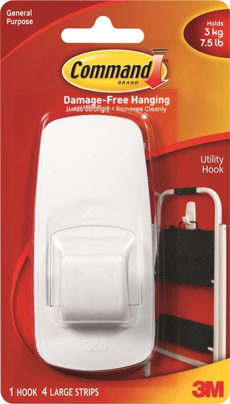 COMMAND JUMBO HOOK  1/PKG