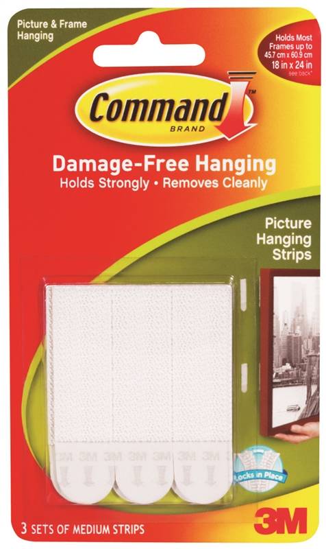 COMMAND MED PICTURE HANGER 4/PK