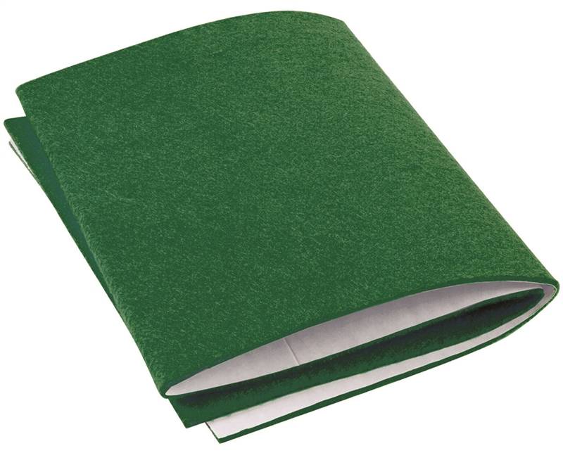 6X18" GREEN FELT BLANKET "