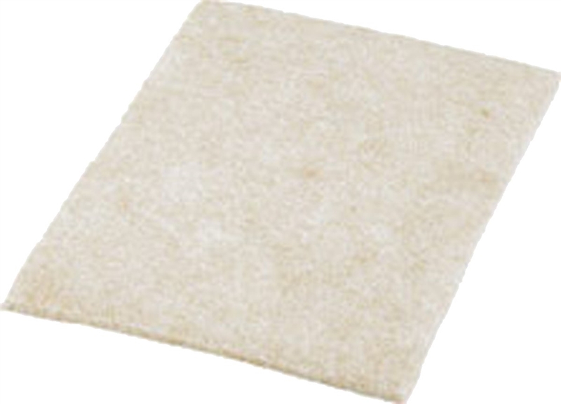 6X4.5" BEIGE FELT BLANKET "