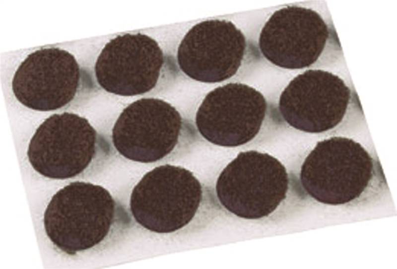 1/2 FELT GARD BROWN FELT PADS "