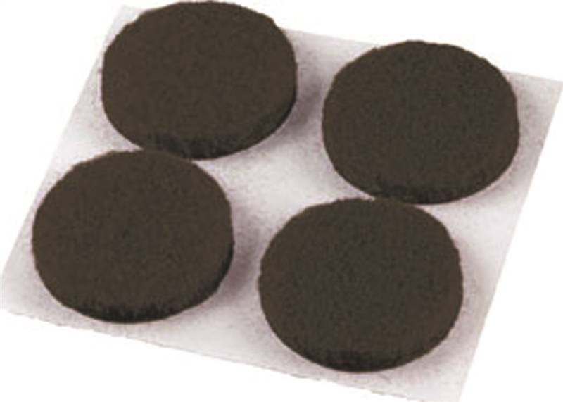 3/4 FELT GARD BROWN FELT PADS "