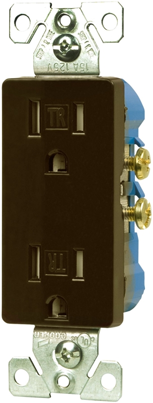 RECEPT DUPLEX RB 15A 125V 2P3W