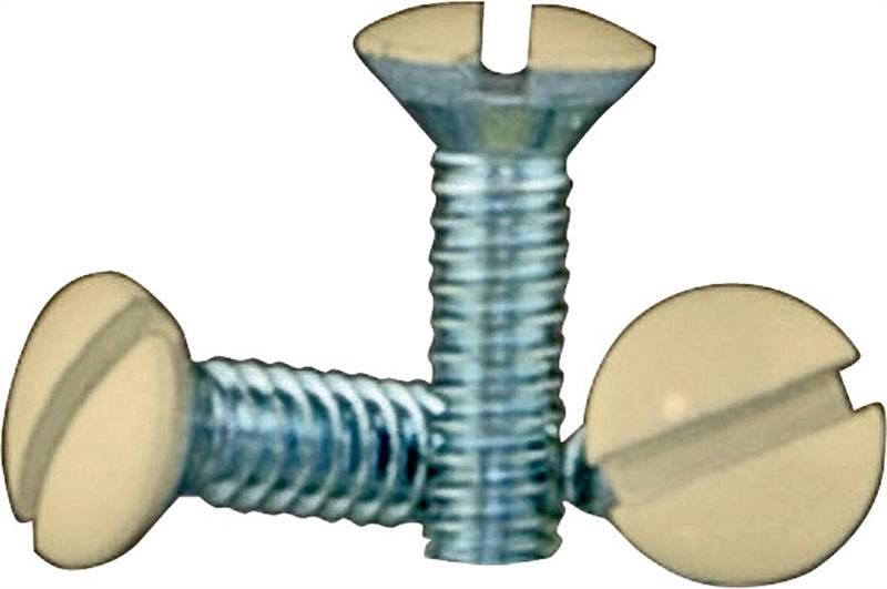SCREWS WALL PLT 6/32X1/2IN IV