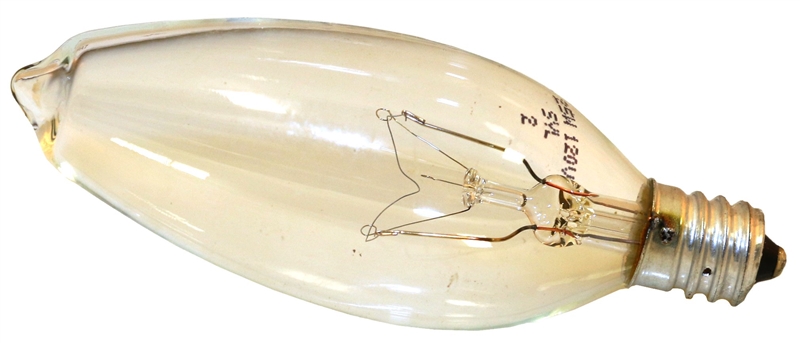 BULB LT CHNDLR 25W 120V CLR