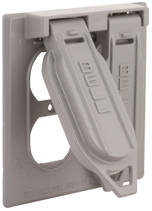 2G WP GRAY DUPL RECPT COVER