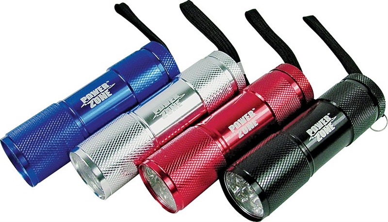 FLASHLIGHT 9LED DISPLAY/123AAA